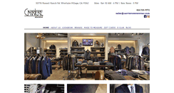 Desktop Screenshot of carrieremenswear.com